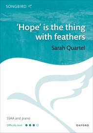 Hope Is the Thing with Feathers SSAA choral sheet music cover Thumbnail